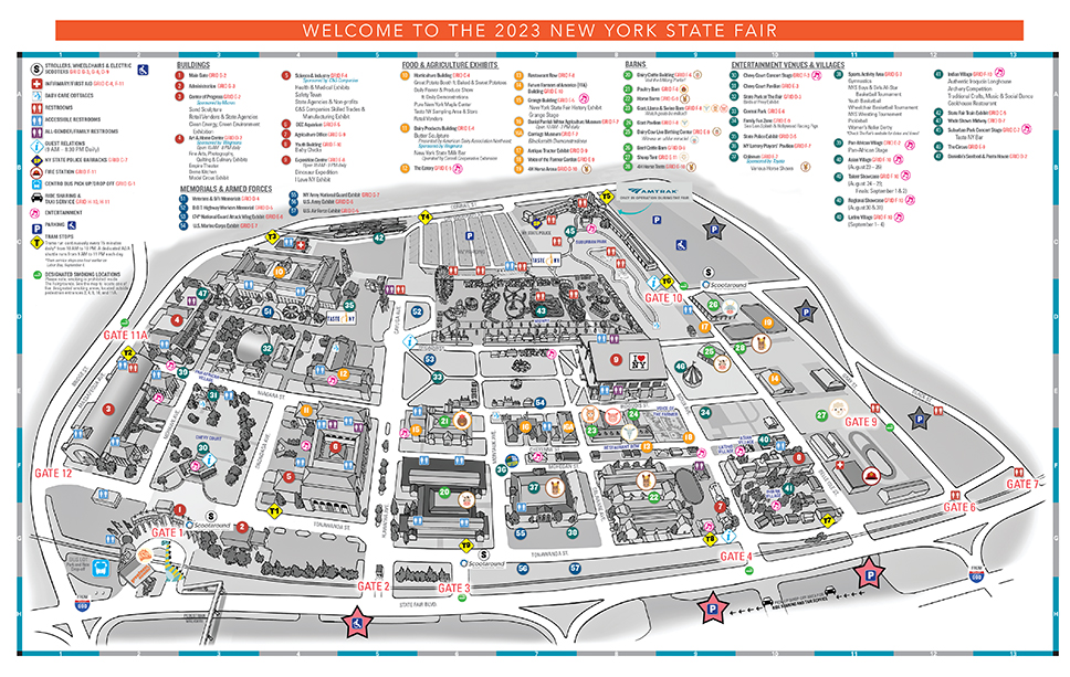 2023 Fairgrounds Map