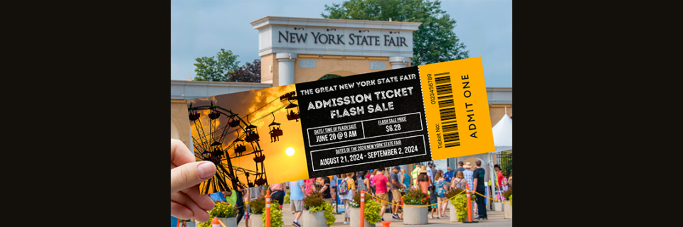The Great New York State Fair to Hold ‘Spring Into Summer’ Flash Sale on June 20, 2024