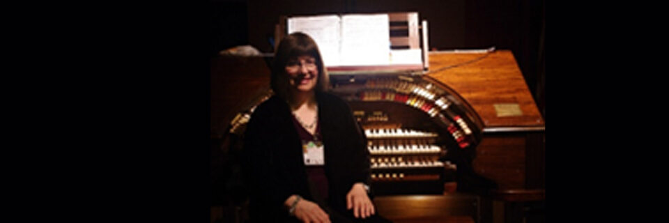 Organist Geraldine Speck